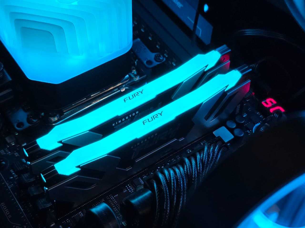Пам'ять ОЗУ Kingston FURY 32 GB (2x16GB) DDR5 6400 MHz Renegade RGB