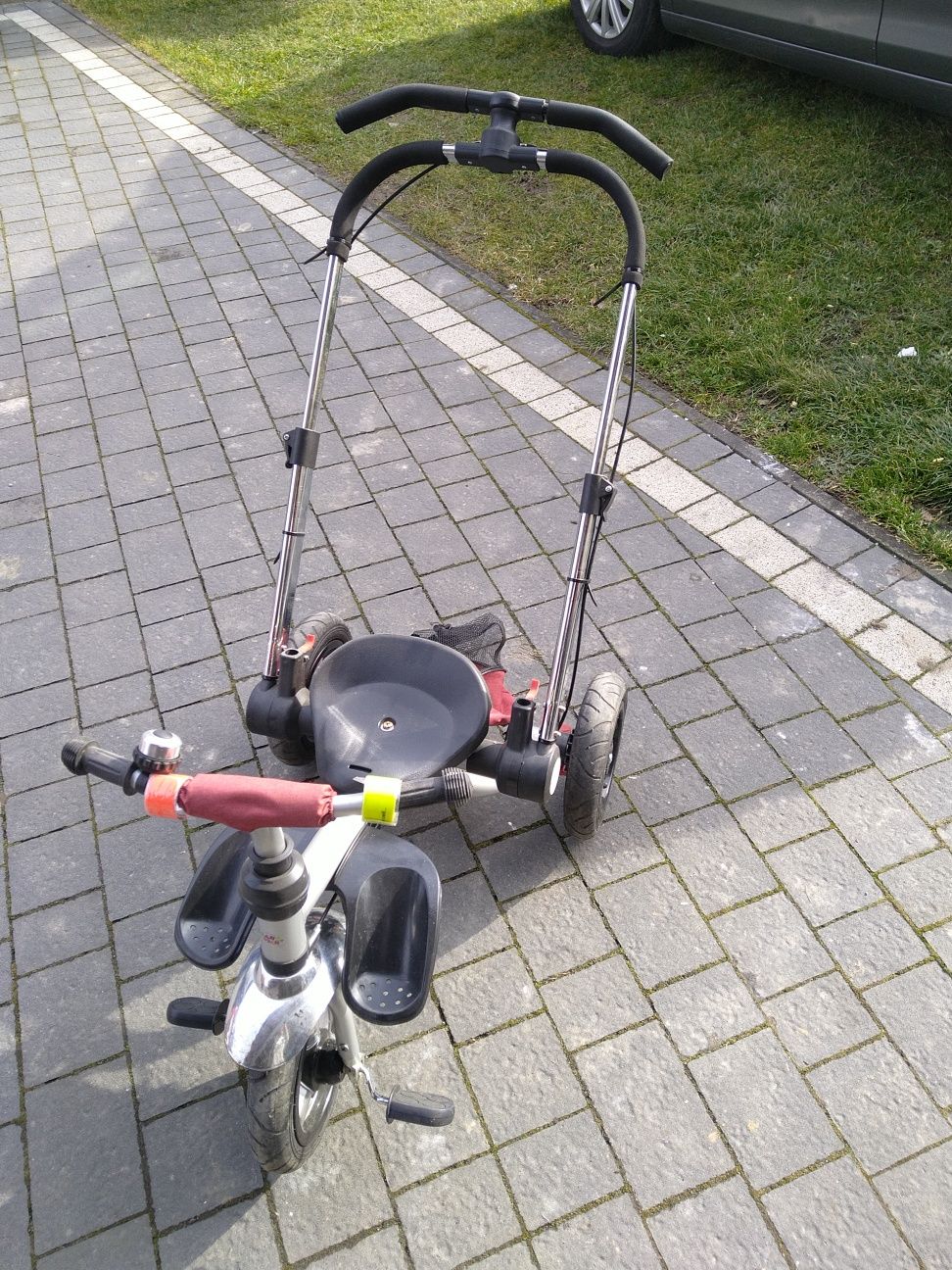 Rower jeździk pchacz 3w1 trójkołowiec