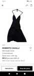 Oryginalne nowe sukienka Roberto Cavalli