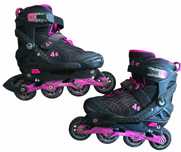 Rolki damskie REGULOWANE 4s abec7 Carbon 38-41