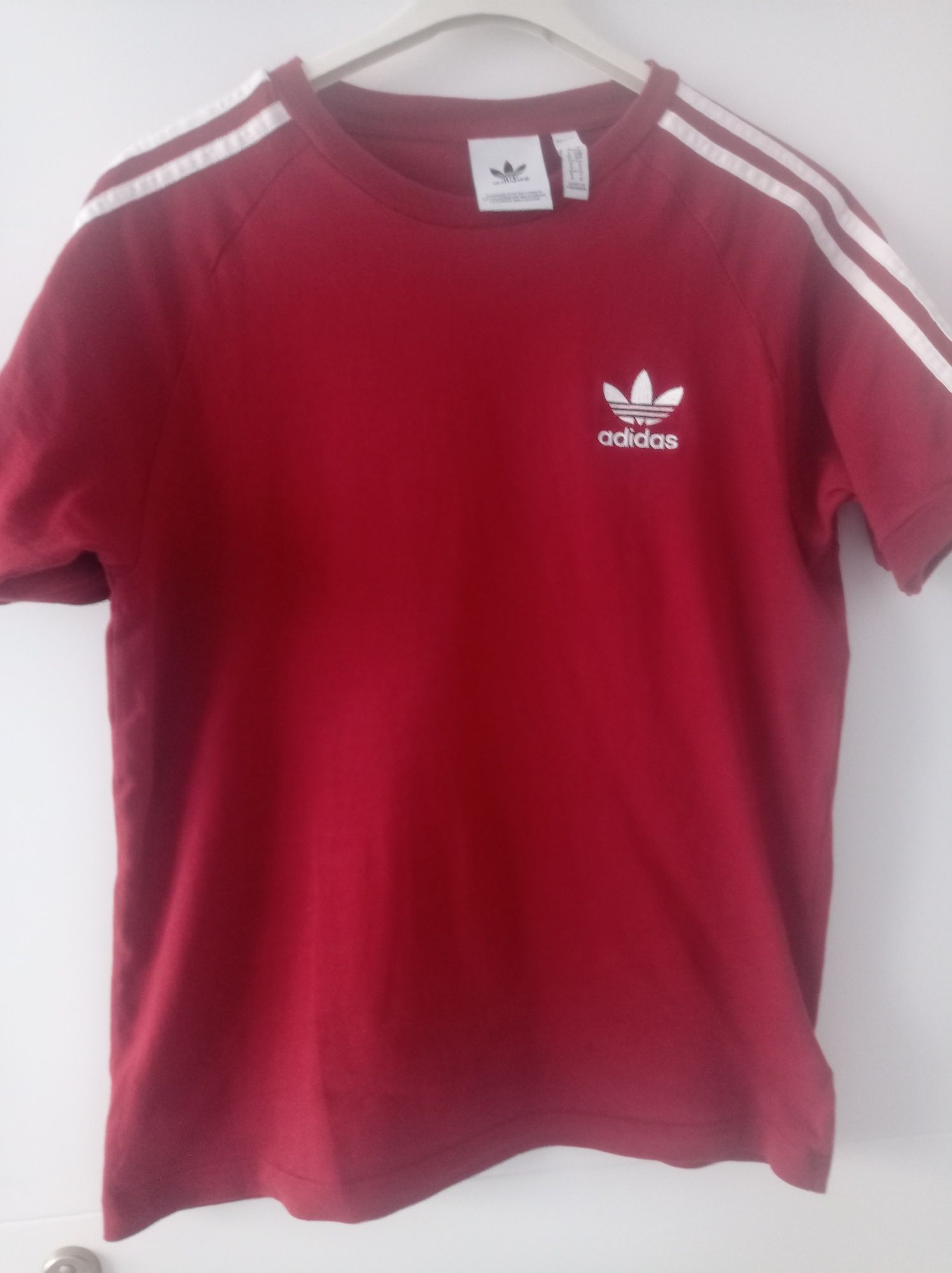 Koszulka bordowa adidas