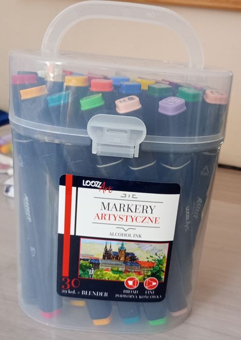 Markery artystyczne alkoholowe 30 szt