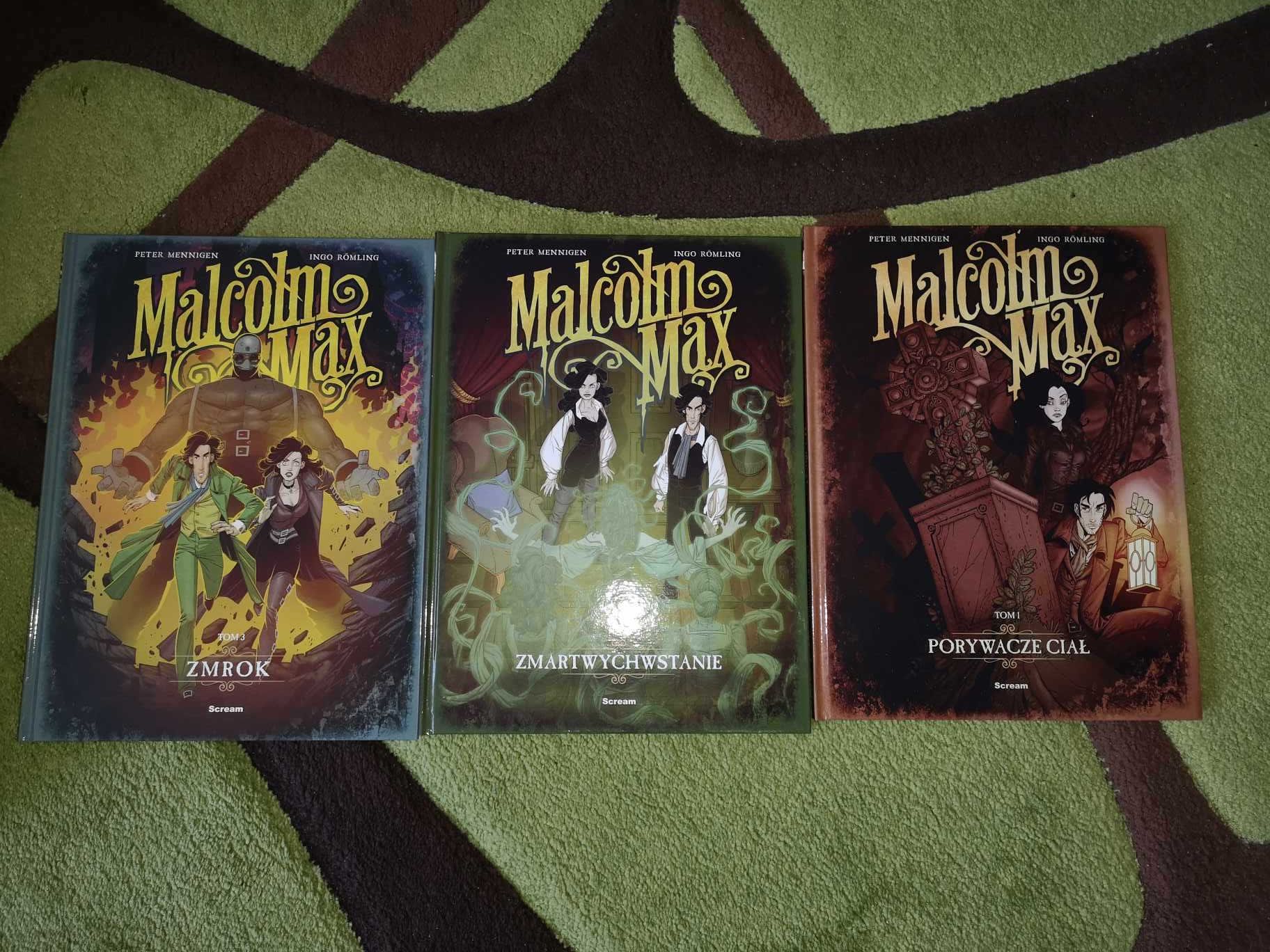 Malcolm Max 3 komiksy KOMPLET