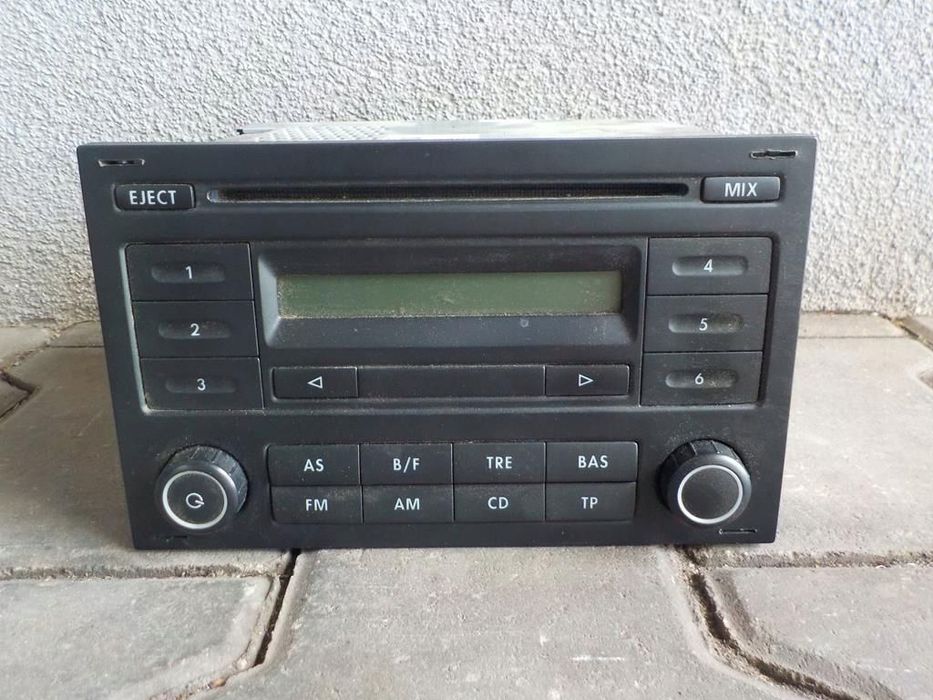 VW T5 LIFT ORYGINALNE RADIO CD