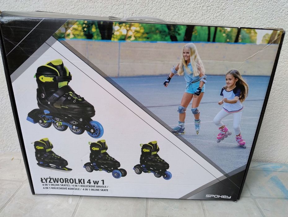 Rolki łyżwy 4 w 1