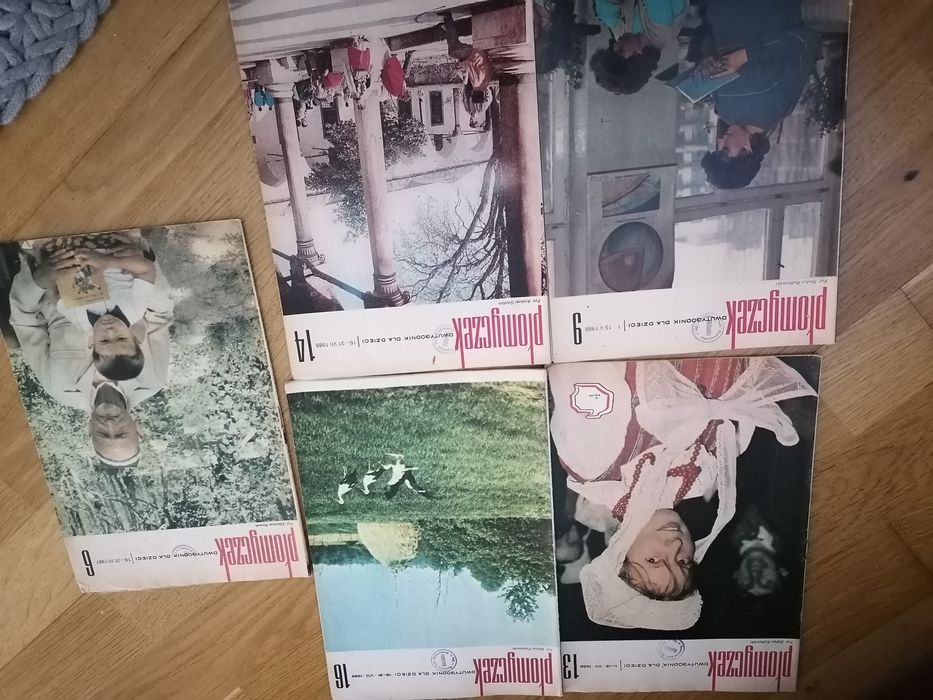 5 numerów Płomyczka 1986 do 1988 r.