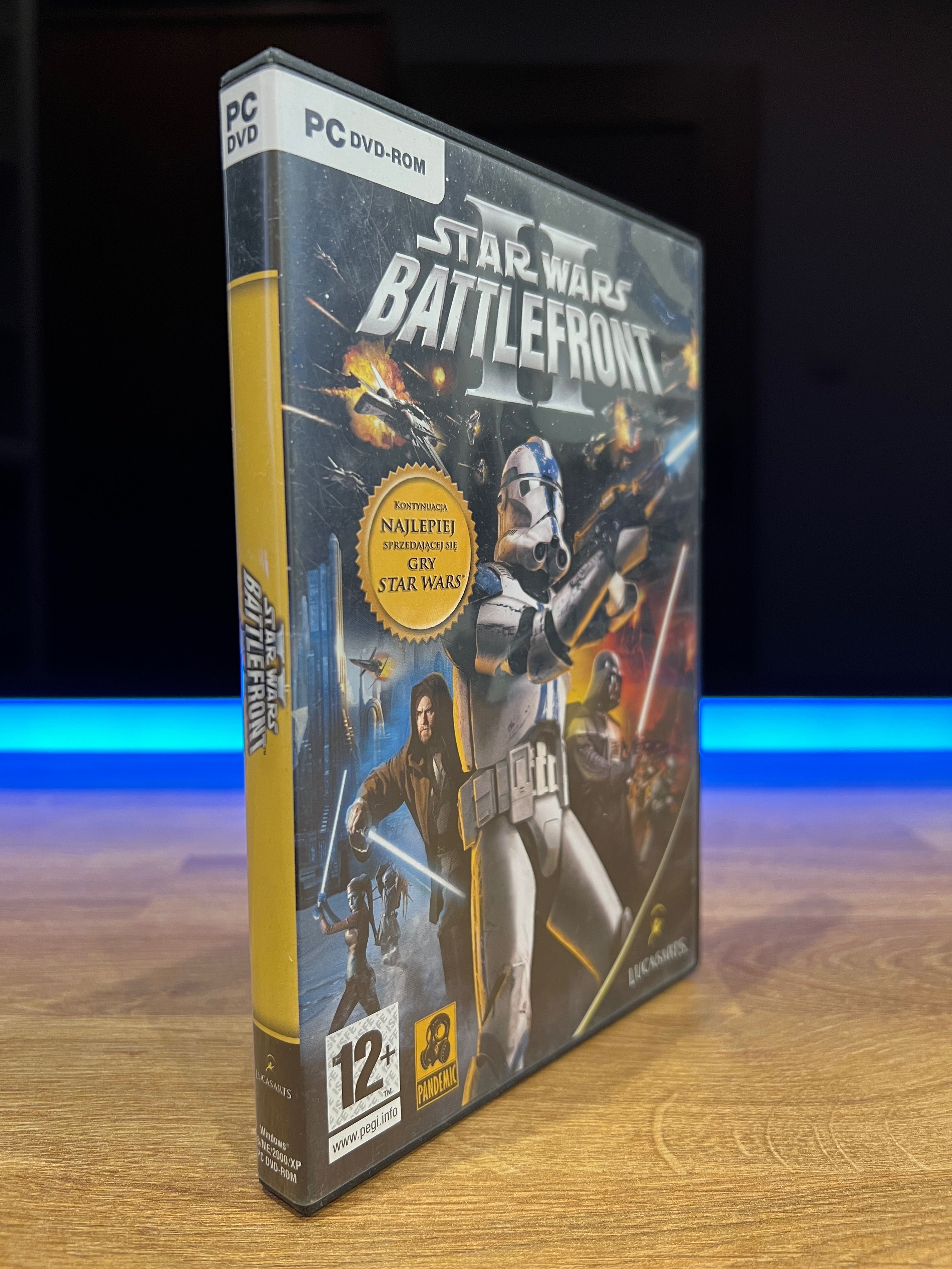 Star Wars Battlefront II (PC PL 2005) DVD BOX premierowe wydanie