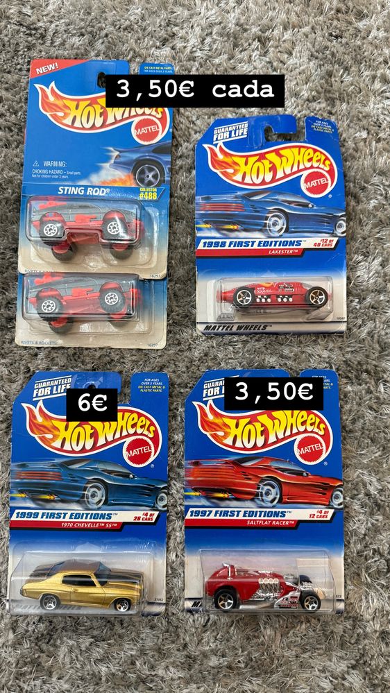 Hot Wheels - carrinhos