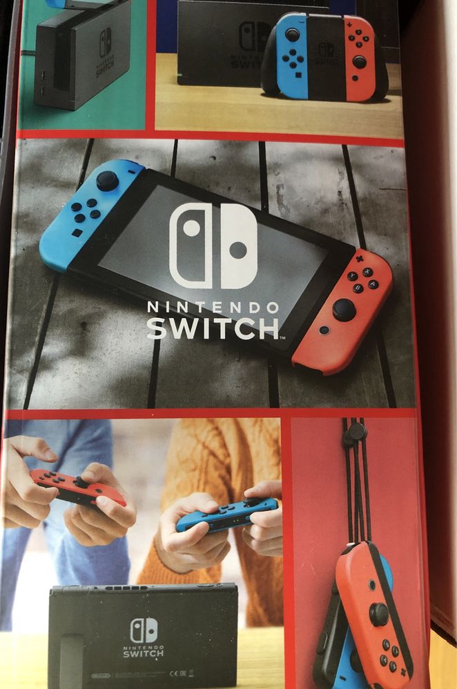 Konsola Nintendo Switch+gry+LABO