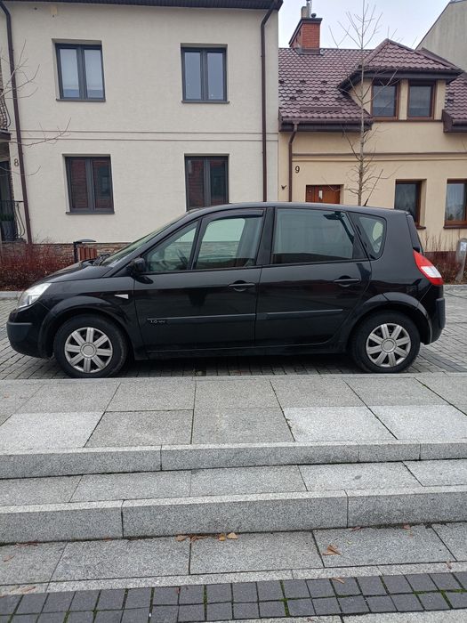 Scenic 2006r 1.6B 115KM, hak, panorama, tempomat, PT/OC 12.11.2026