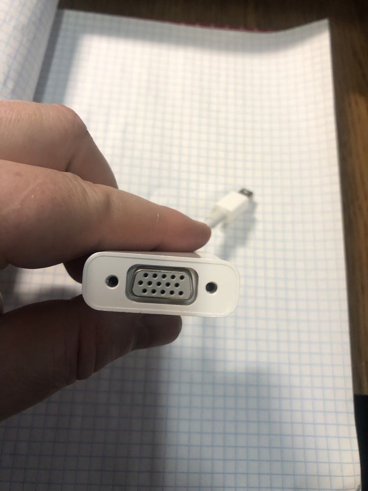 Оригінальний перехідник Apple Mini DisplayPort (thunderbolt) to VGA