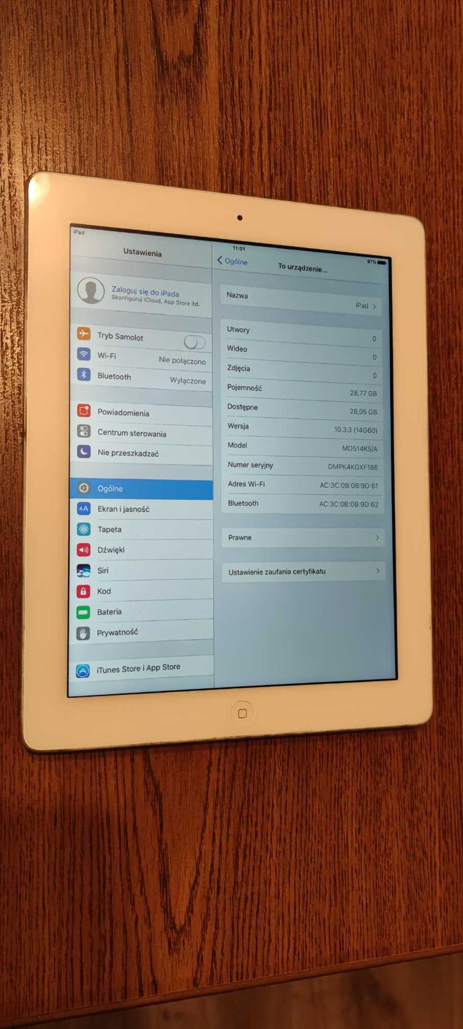 iPad 4 a1458 32gb