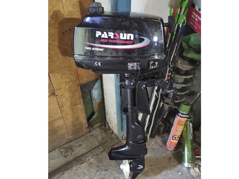 Човновий мотор Parsun TС3.6 BMS + чехол