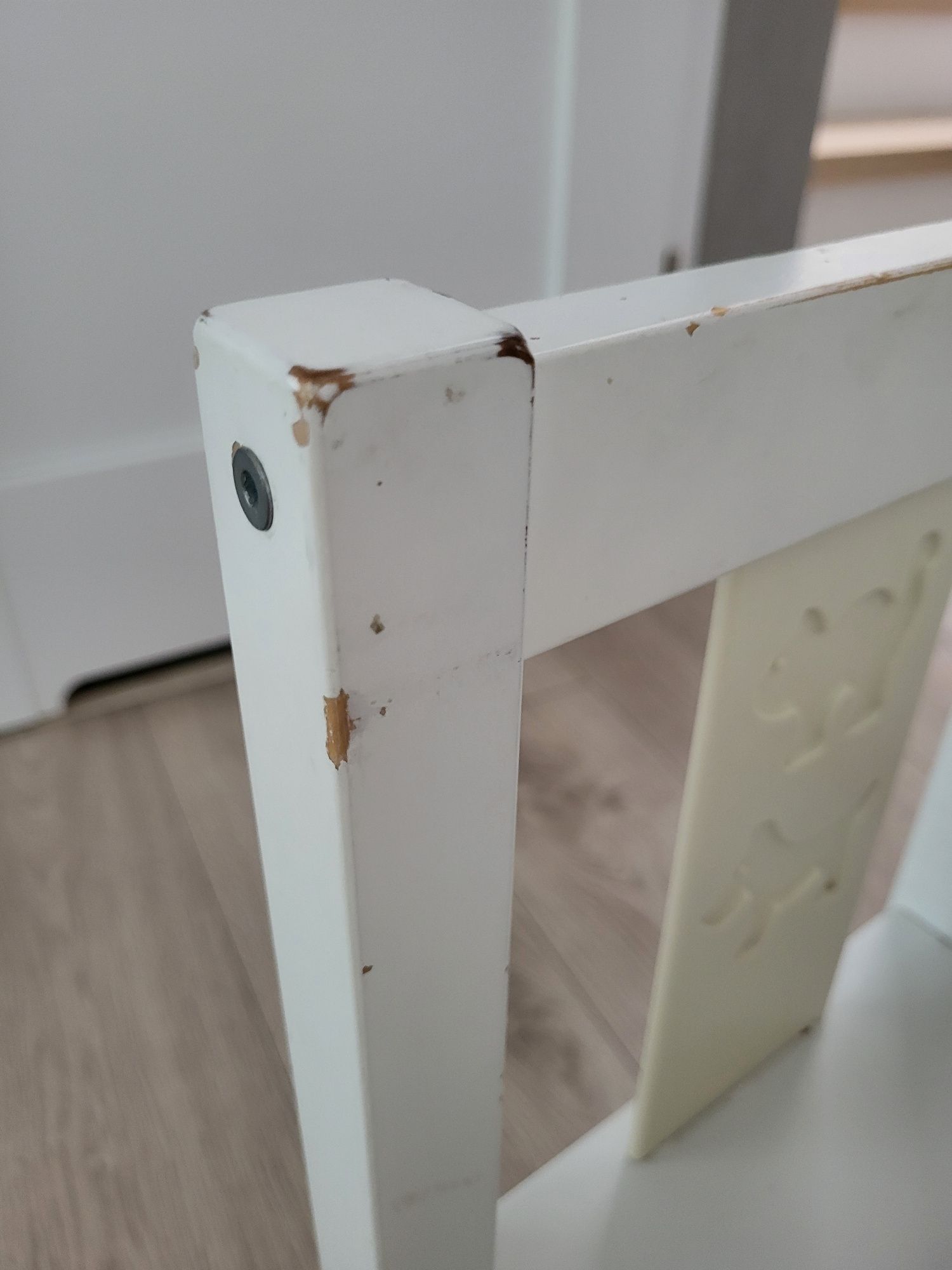 Zestaw Ikea Kritter stolik i dwa krzesła do odmalowania
