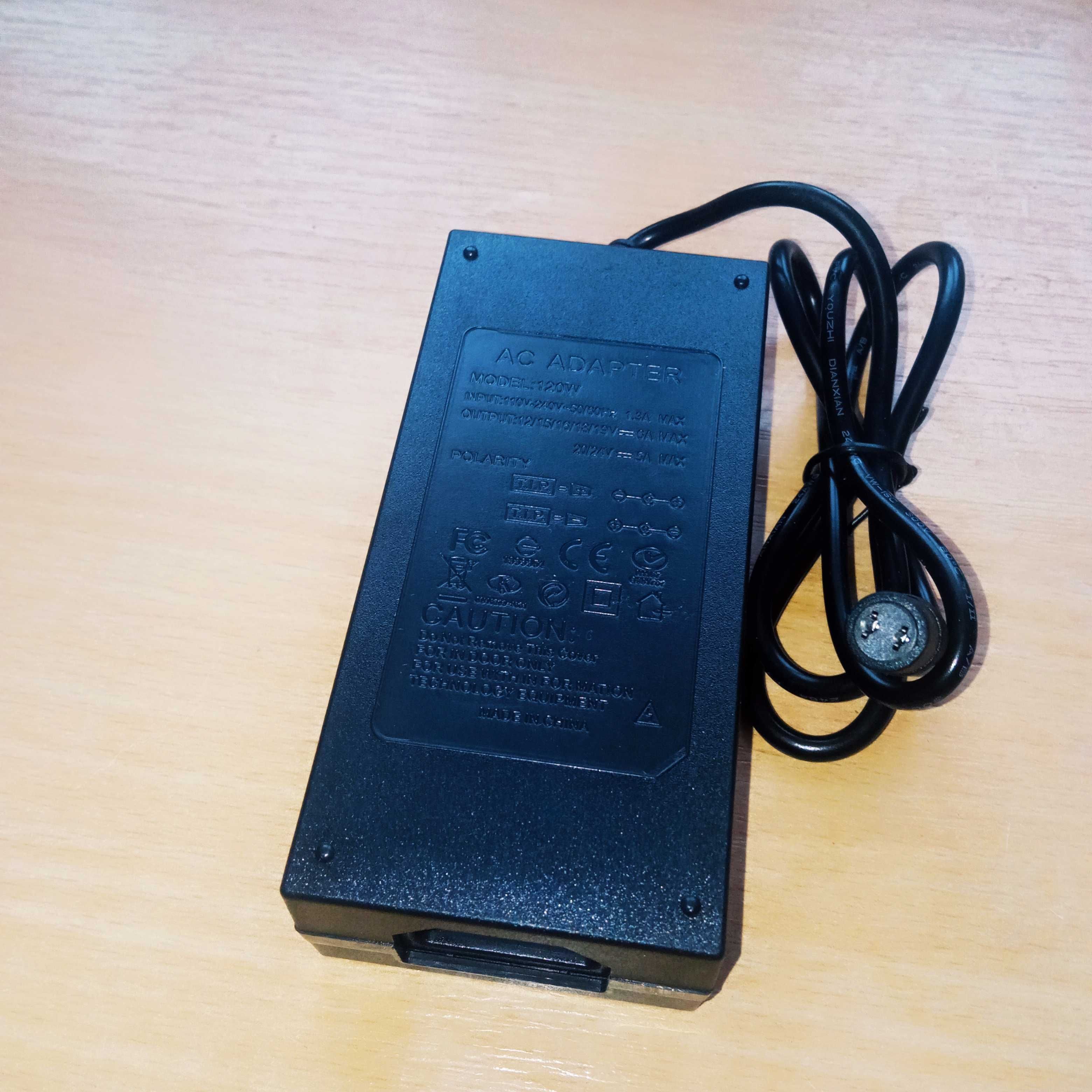 Зарядка для Ноутбука Універсальна 8 насадок (12v 220v). Дивіться тут!!