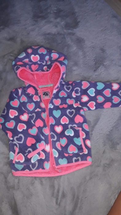 Kurtka ciepła polarowa gruba Smyk