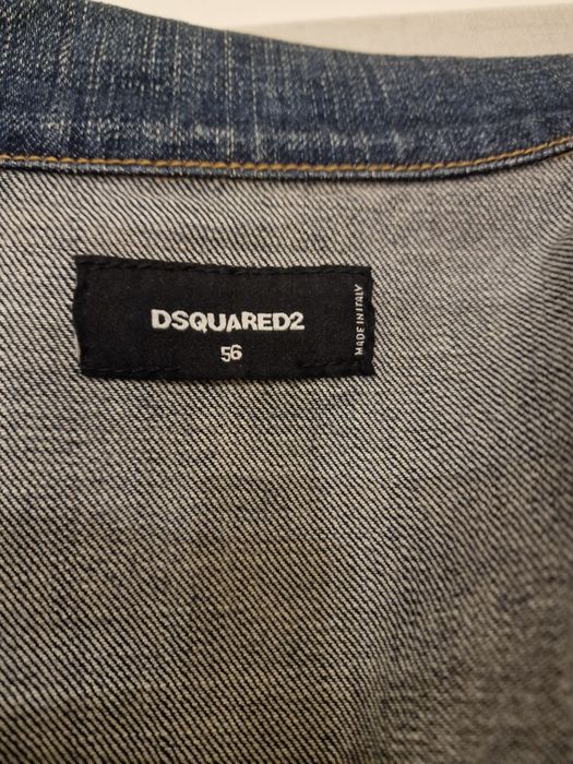 Куртка DSQUARED2 'Be Cool Be Nice Wash L.A.' Синя
