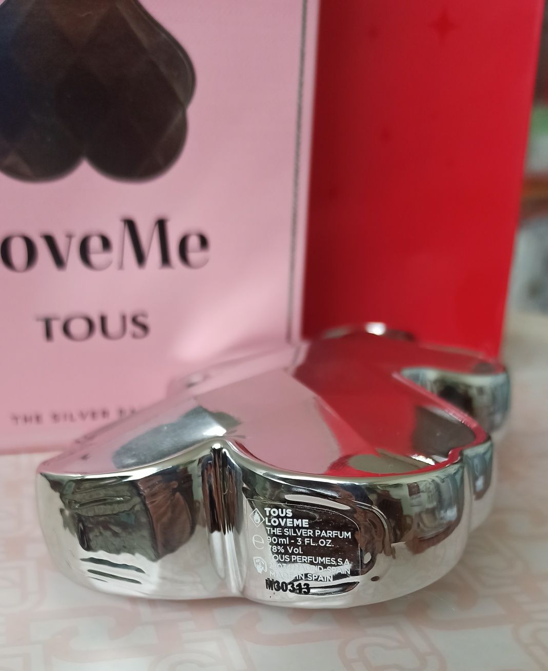 Tous - LoveMe - The Silver Parfum - 90ml - Original - PORTES GRÁTIS
