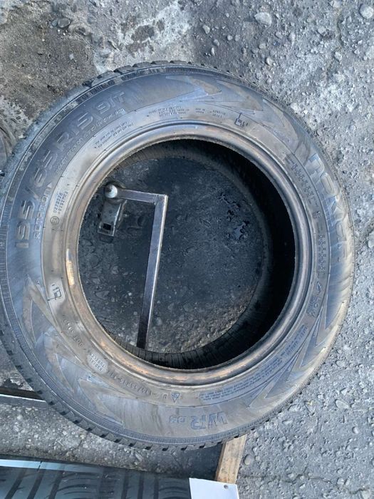 Шини 195/65 R15 пара Nokian зима 2021р 7мм