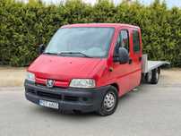 Peugeot Boxer Auto Laweta 2.8HDI 128KM/ 7 osób/ Webasto/ Doinwestowana