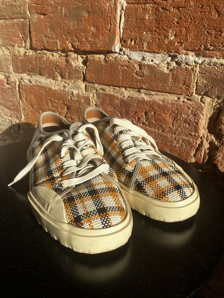 Bally Vert 06 Multicolor check Sneakers кеди для міста в клітинку