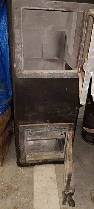 Piec koza wolnostojąca z szamotem 120mm