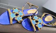 Nowe buty glamour do tańca, do sukienki rozmiar 39
