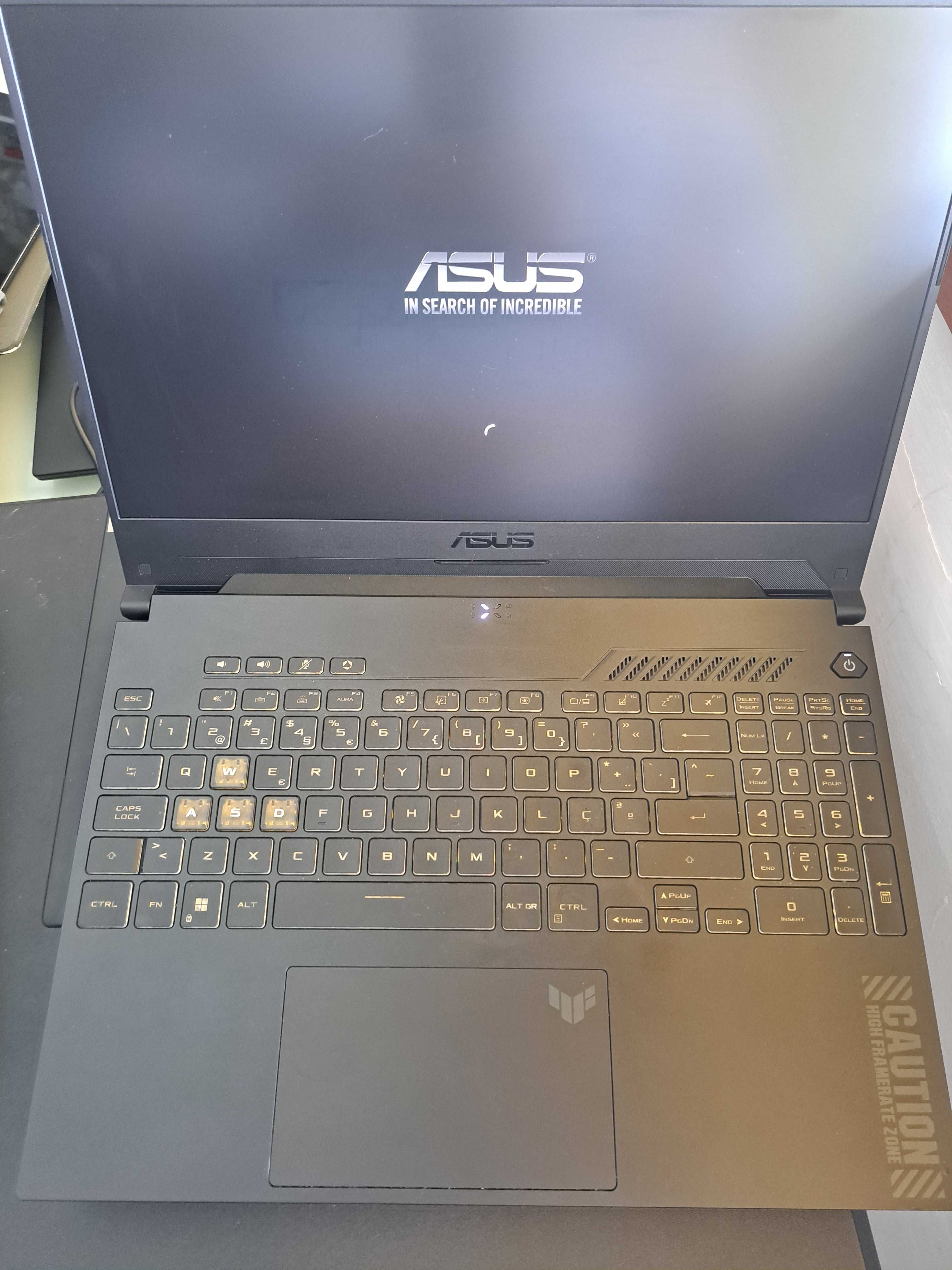 Portátil Asus TUF A15 FA507NV  Ryzen 7  7735HS, 64GB RAM, RTX 4060 8GB