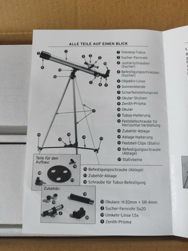 Teleskop NOWY nieuzywany