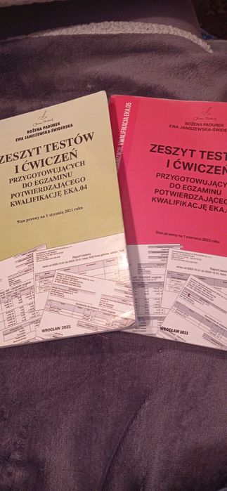 Zeszyt testów i ćwiczeń przyg. do egz. KW EKA.05