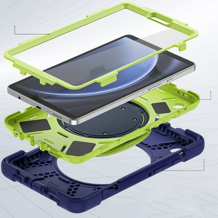 Tech-Protect X-Armor Galaxy Tab A9 8.7 X110 / X115 Navy Lime