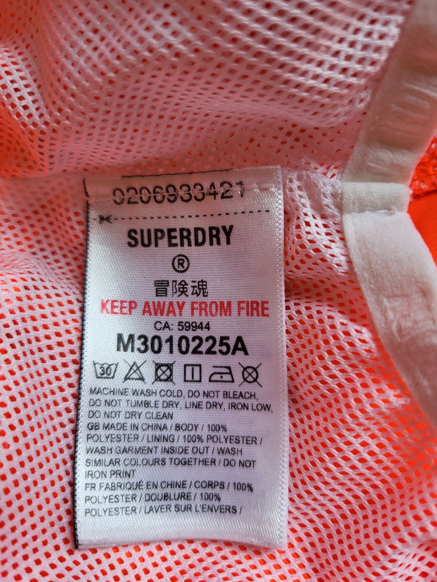 Яскраві шорти для плавання Superdry розмір М
