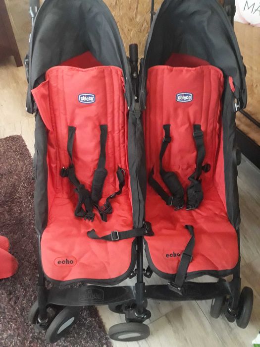 Carrinho bebé duplo chicco