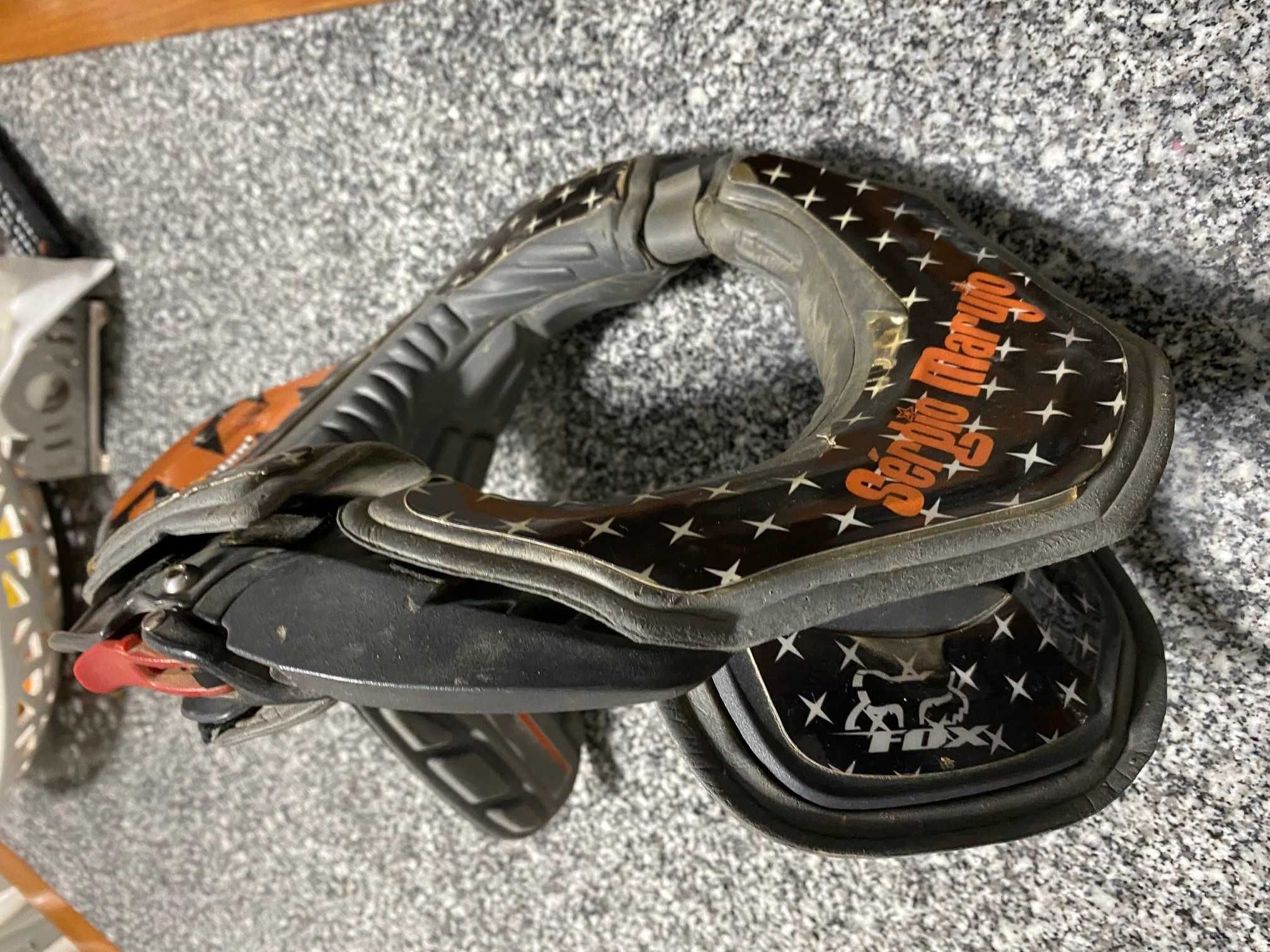Colete e Colar Cervical - Neck brace LEATT Enduro Motocrosse