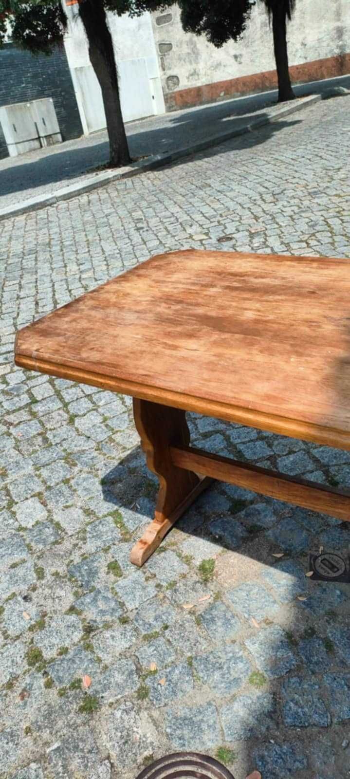 Mesa Rústica madeira antiga