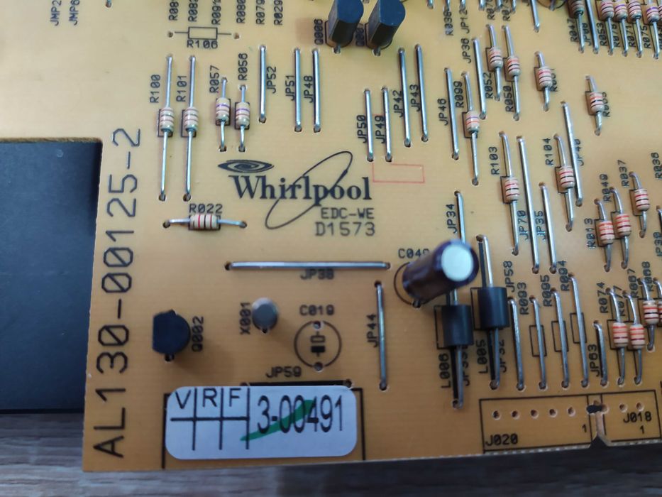 Placa de potência de máquina de lavar loiça Whirlpool