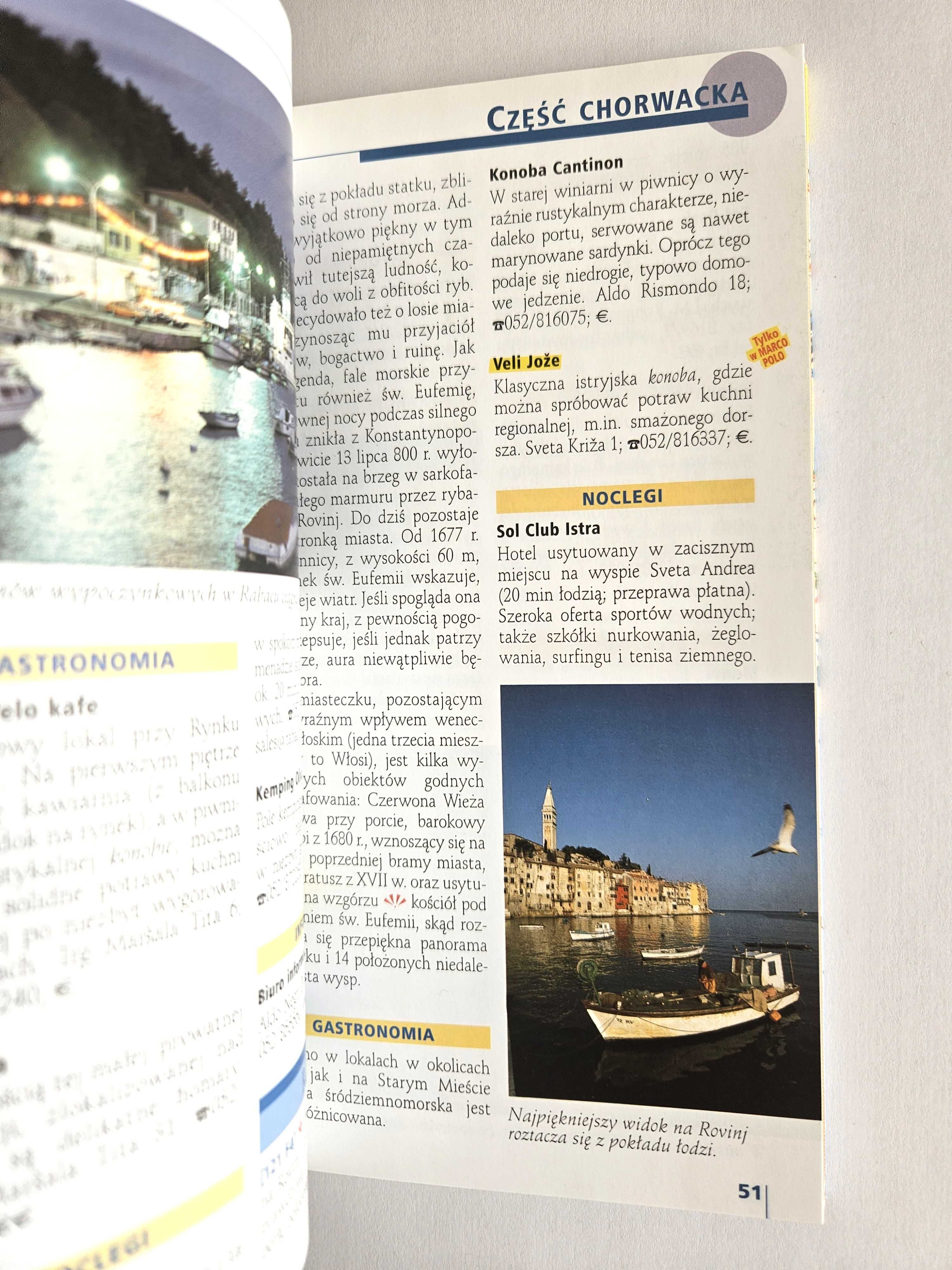 ISTRIA KVARNER Przewodnik Marco Polo