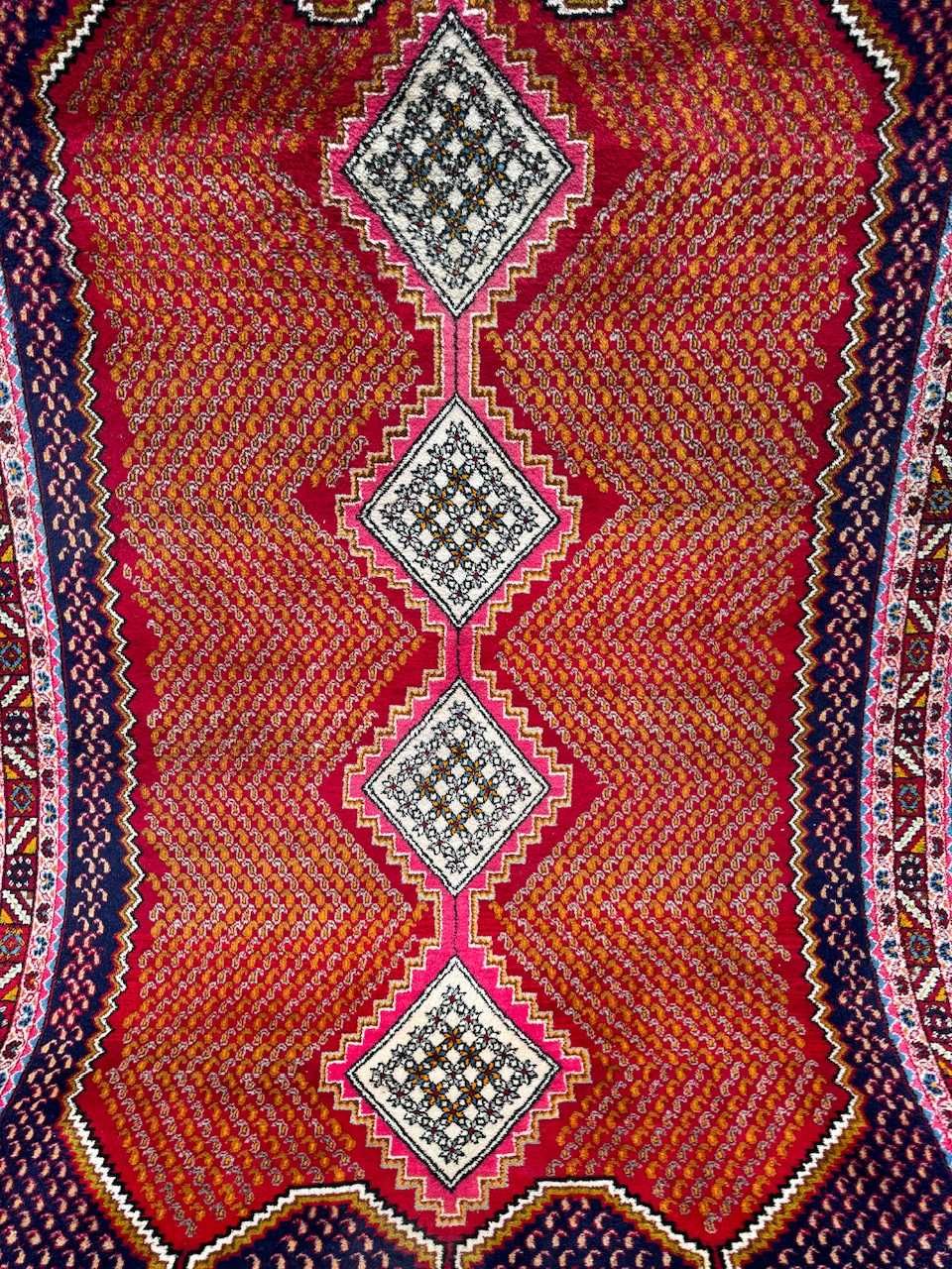 Antyczny dywan perski Iran  ABADEH 300x200 cm galeria 15 tyś