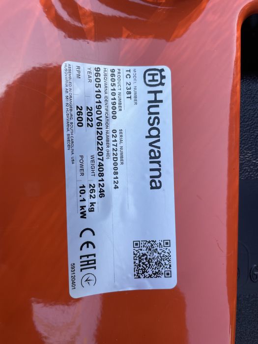 Husqvarna TC 238T Traktorek Kosiarka BriggsStratton Jak NOWY 15h pracy