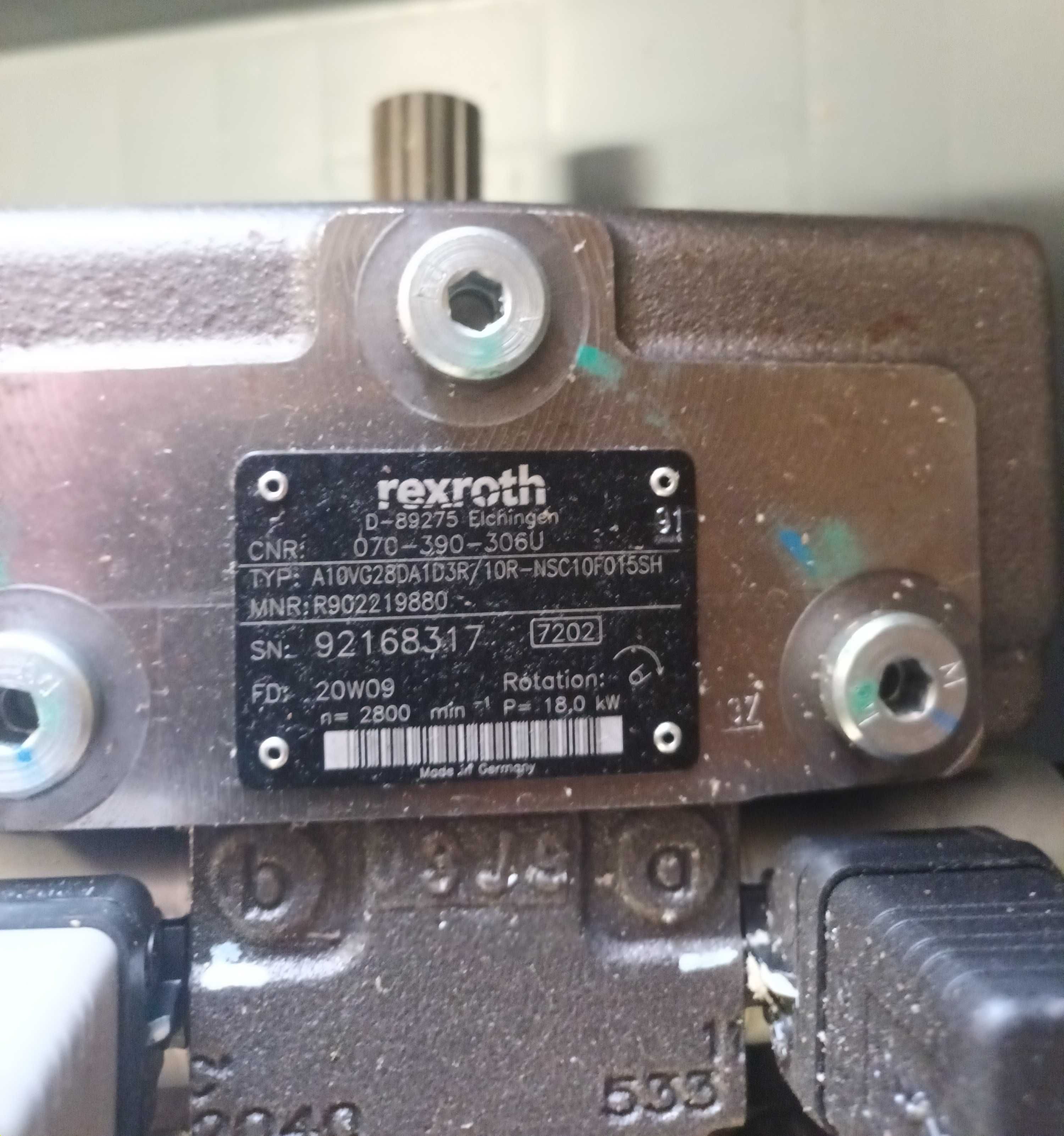 Pompa hydrauliczna Rexroth A10VG28DA1D3R NOWA
