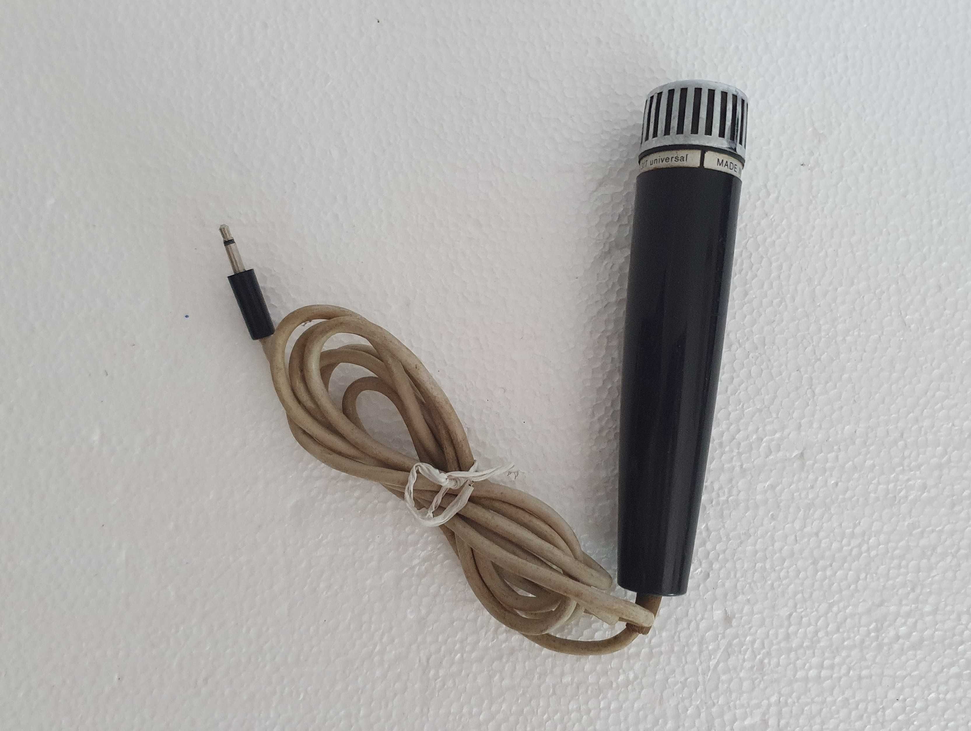 Microfone de gravador vintage - Grundig GDM 317 Universal - Germany