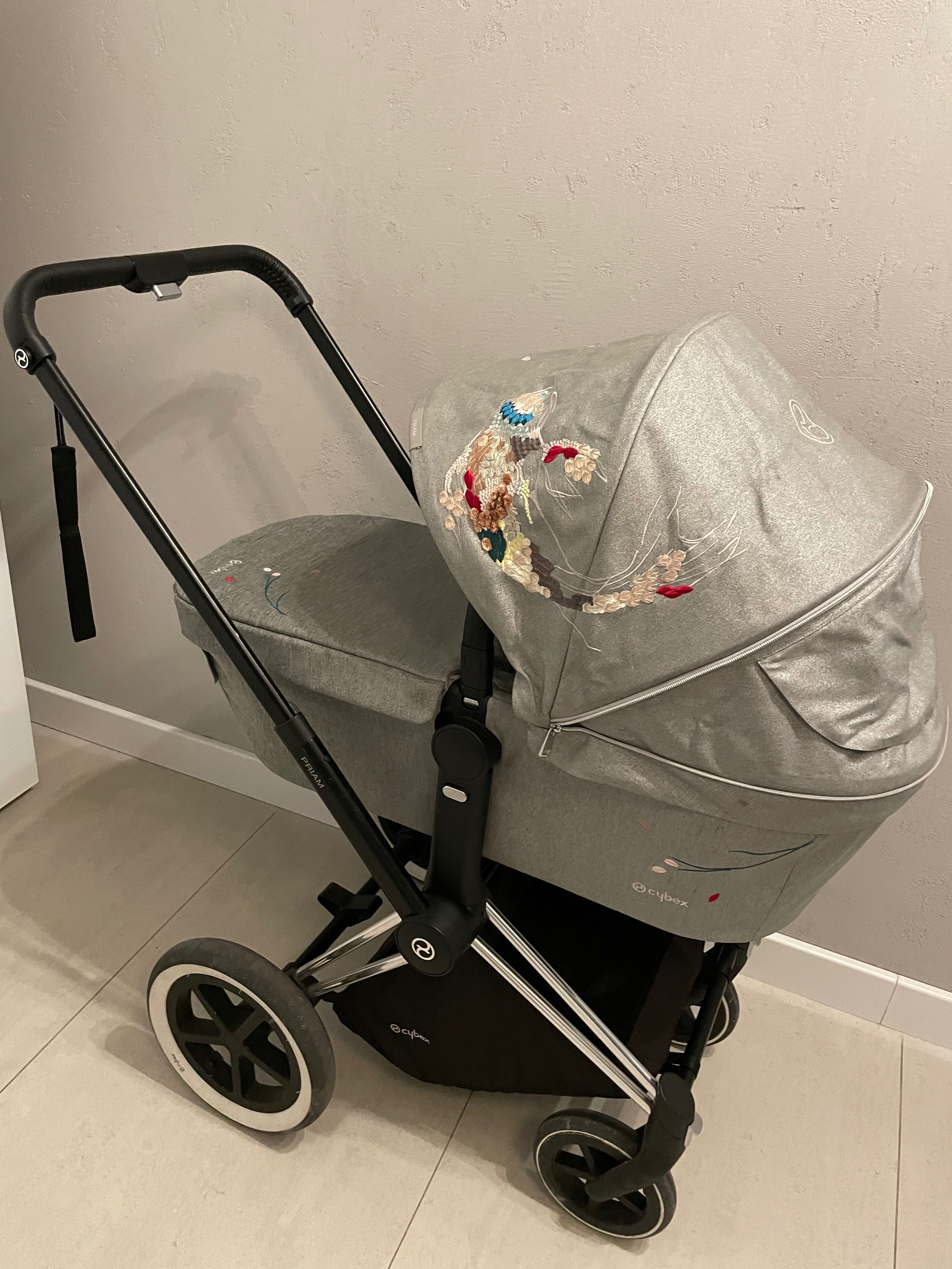 Cybex Priam Koi 1.0 3w Wózek duży zestaw w bardzo dobrym stanie