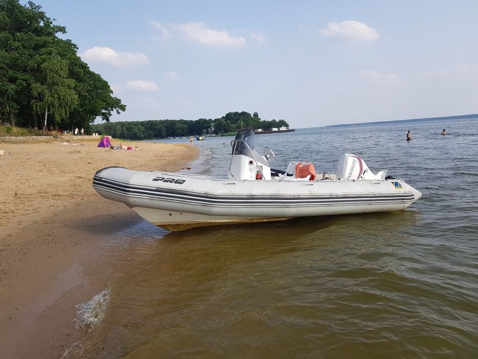 Łódź RIB ZODIAC PRO OPEN 550 Evinrude e-tec 90 ponton jacht
