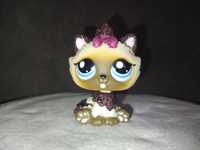 LPS Littlest Pet Shop kotek himalajski z brokatem