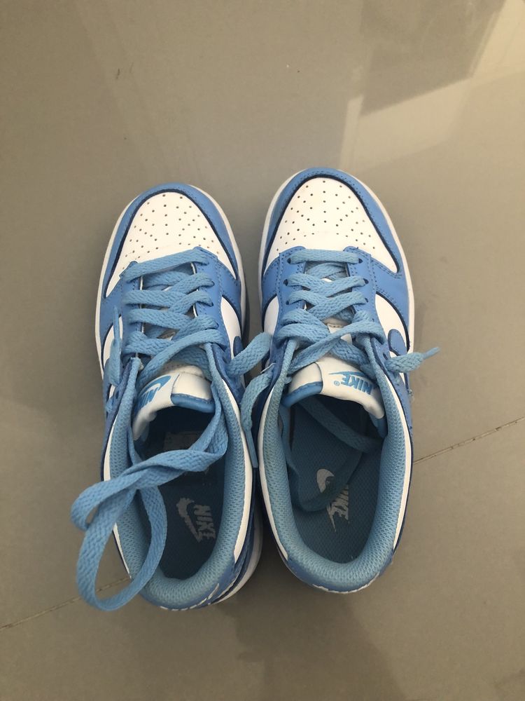 Nike dunk azuis .