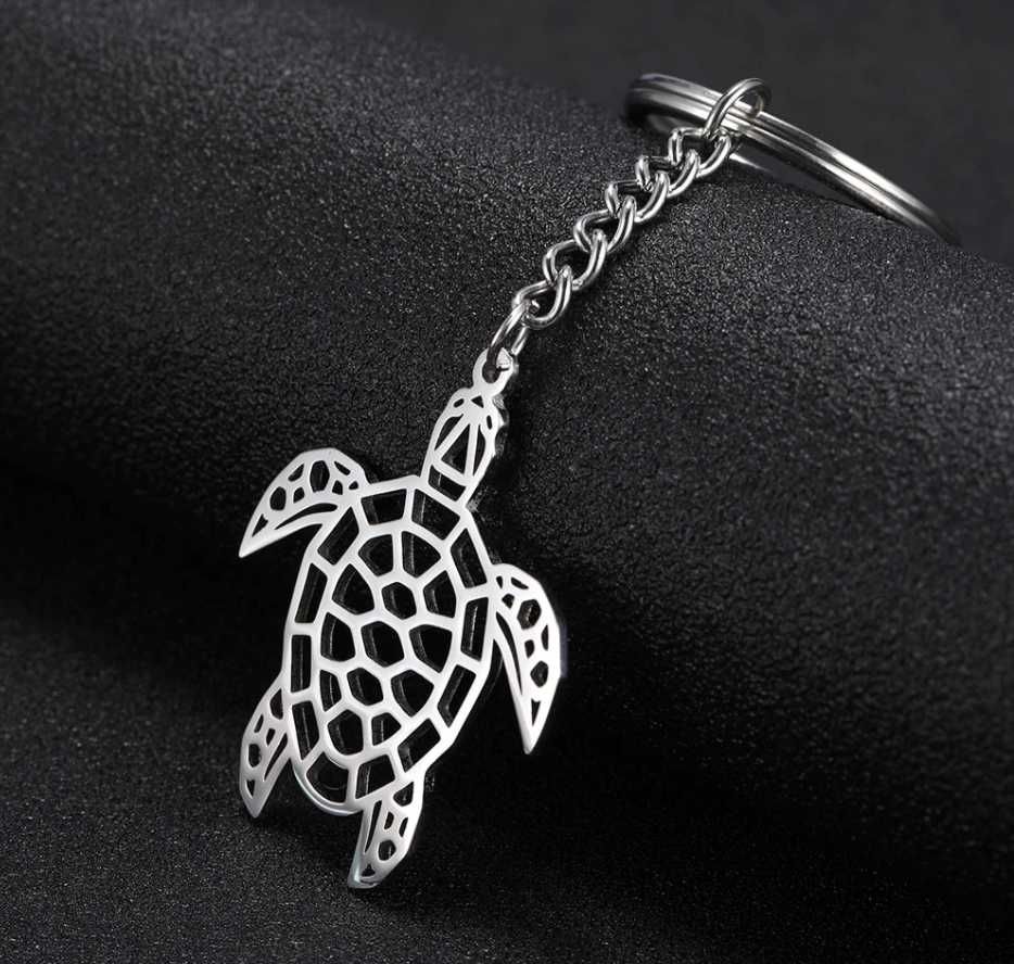BRELOK breloczek do kluczy ŻÓŁW żółwik turtles NA PREZENT wysyłka