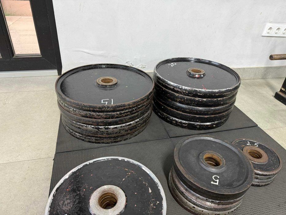 Гриф Олимпийский с блинами