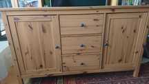 Komoda kredens Hemnes drewniana