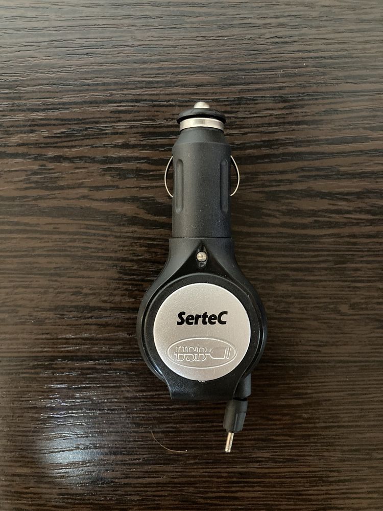 Авто зарядное устройство Sertec + Usb Nokia