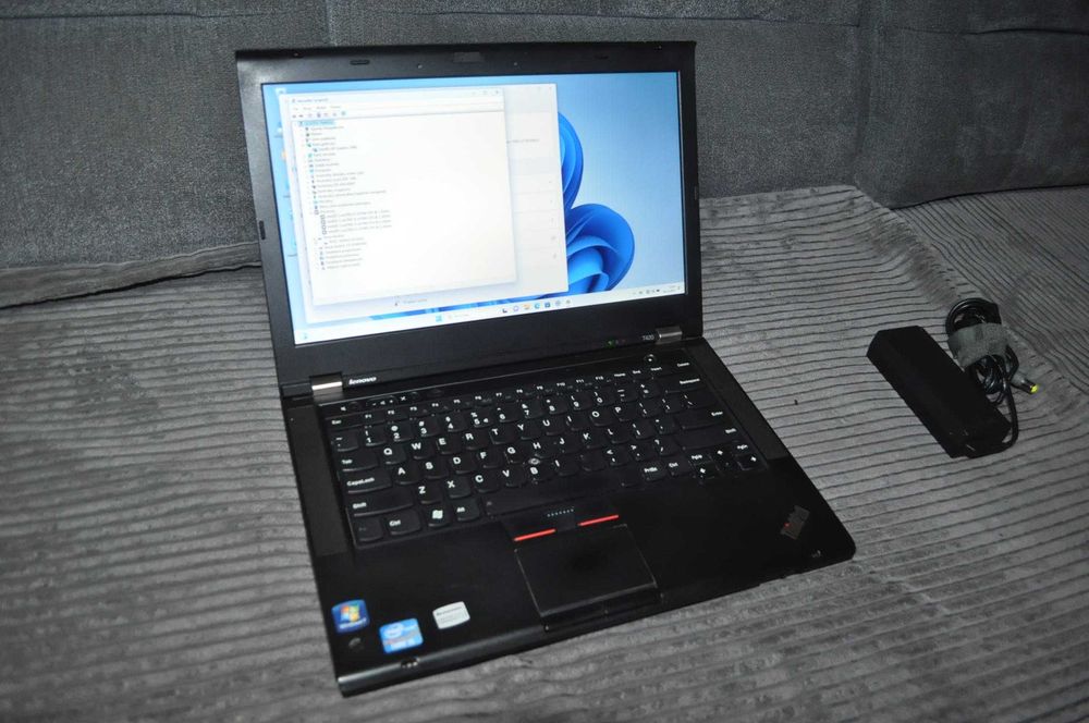 ThinkPad T420 14" i5-2410M 8GB 128Gb ssd DVDRW 1600x900 Win11 zasilacz